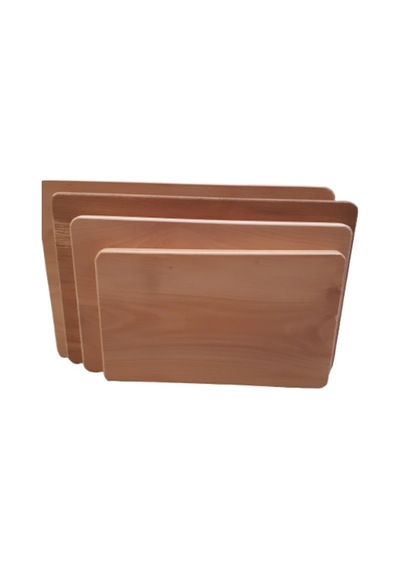 Kayın Ahşap Et Kesme Tahtası , El Yapımı Et Kesme Tahtası 45cm 25cm 2,2cm Ahşap