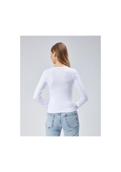 Virago Soft Touch Yuvarlak Yaka Uzun Kol Bluz/body Beyaz - 686786244 Beyaz - 686786244 Beyaz Virago Soft Touch Yuvarlak Yaka Uzun Kol Bluz/body Beyaz - 686786244 Beyaz - 686786244 Beyaz