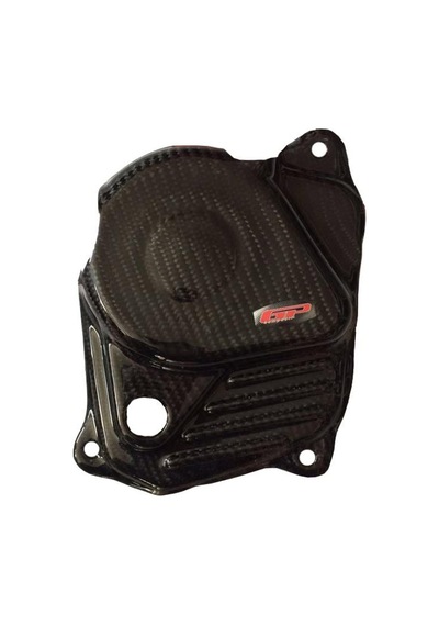 GP Kompozit  Bajaj Pulsar NS 200 2011-2024 Uyumlu Karbon Fiber Motor Koruma Kapağı Siyah