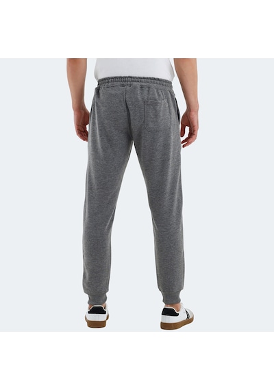 Slazenger CUPA I Erkek Cepli Koyu Gri Eşofman Altı