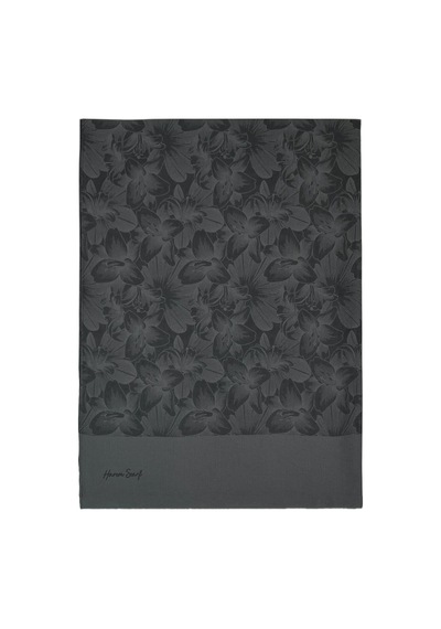 Harem Scarf Viskon Şal - Gold Derin - Antrasit