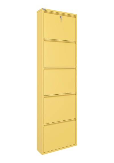 Ceha Kilitli 5'li Metal Ayakkabılık - Açık Sarı/butter K.AYK-5/M1812/KL Ceha Kilitli 5'li Metal Ayakkabılık - Açık Sarı/butter K.AYK-5/M1812/KL