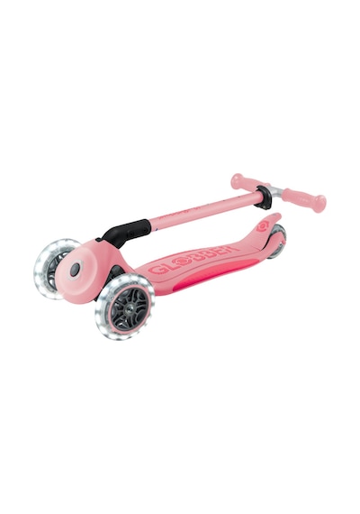 Globber Elite Deluxe Işıklı Scooter - Pastel Pembe Pembe