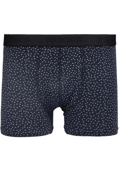 Tudors Erkek 10'lu Likralı Pamuklu Esnek Kumaş Premium Seri Boxer-41932 Çok Renkli