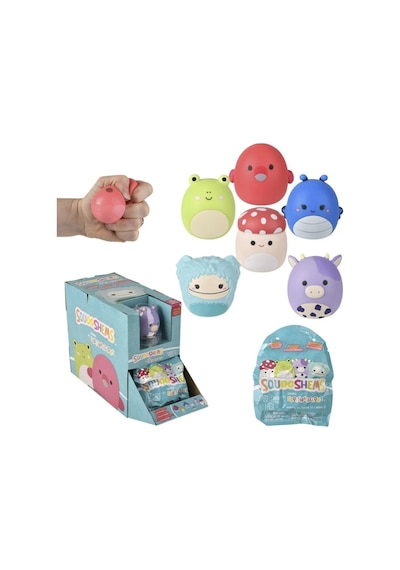 Squishmallows Squooshems 2 Adet - 6.5 Cm Vıp Sürpriz Yumuşacık Koleksiyon Oyuncağı Seri 11 Çok Renkli