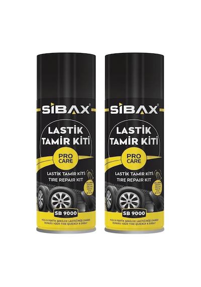 Sibax Sb9000 Lastik Tamir Kiti 400 Ml X 2 Adet