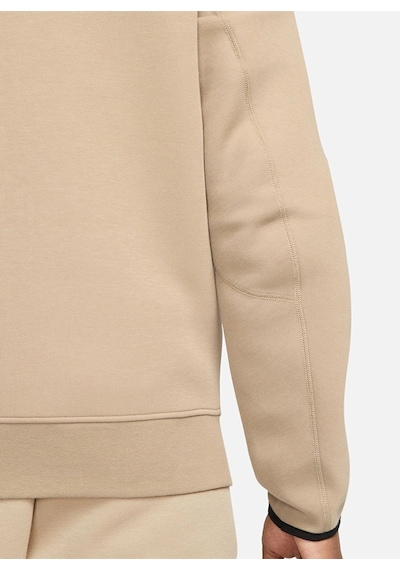 Nike Tech Fleece Full Zıp Hoodie Erkek Sweatshırt-fb7921-247 Kahverengi