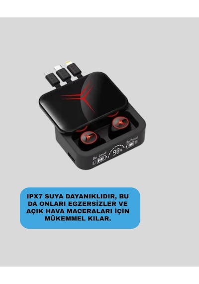 Kristal Ses Kaliteli Bluetooth Kulaklık Android Ve Apple Uyumlu iOS Uyumlu Yeni Nesil Diğer