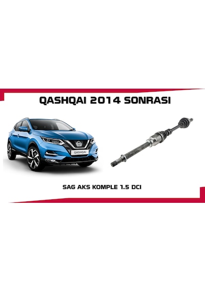 Qashqıa Sag Aks Komple 2014 Sonrası 1.5 Dcı J11 Kasa
