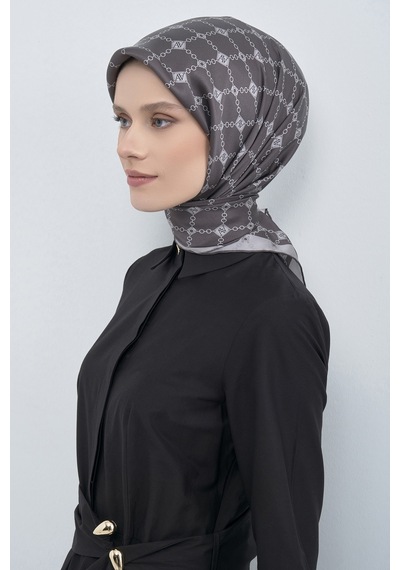 Armine Saf İpek Sura Eşarp-2026 İlkbahar-yaz- 953000d Açık Gri