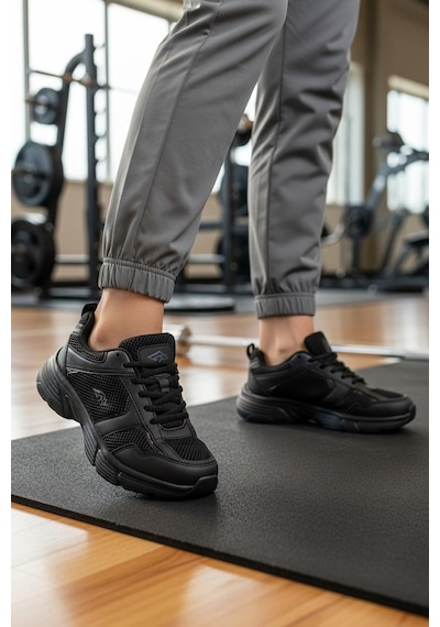 Tuğba Ortopedi 6120 Genç Rahat Sneaker Siyah