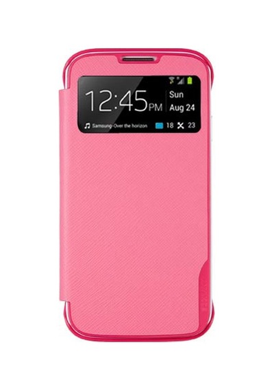 Anymode İ9500 Galaxy S4 İle Uyumlu Me-in View Kılıf Pembe