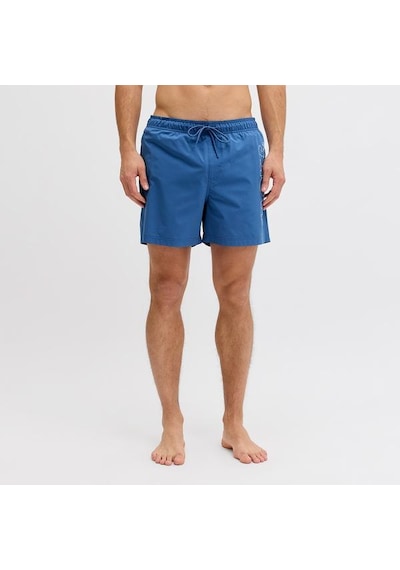 Jack&jones Jack Jones Şort Mayo Maui Wave Logo Regular Mavi