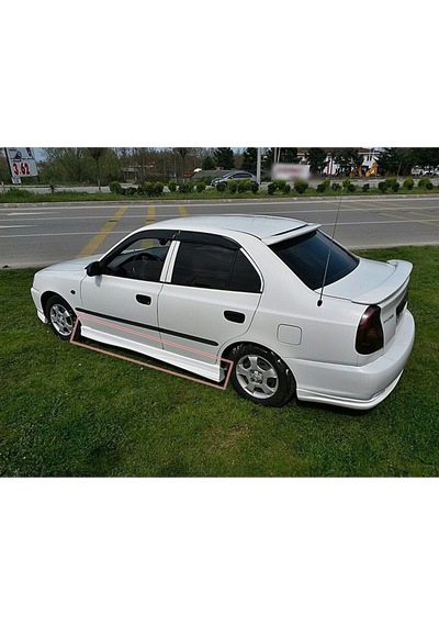 Hyundai Accent Milenyum Marşpiyel Sağ Sol Takım Fiberglass Boyasız