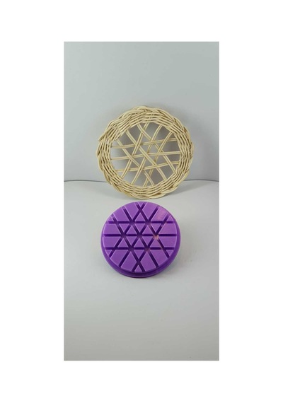 Rattan Sepet Taban Kalıbı Bambu Sepet Şekil Kalıbı 10cm