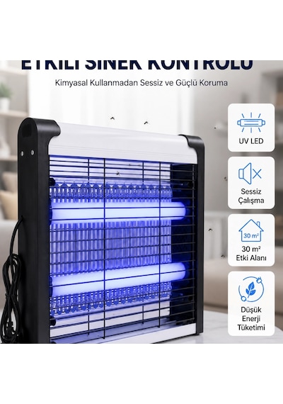 Enerji Tasarruflu Elektrikli Sinek Öldürücü Güvenli Ve Etkili Koruma