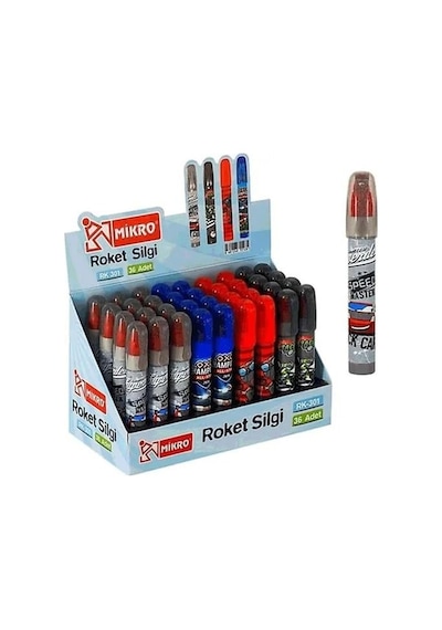 Mikro Silgi Rk-301 Roket 36 Lı Kutu