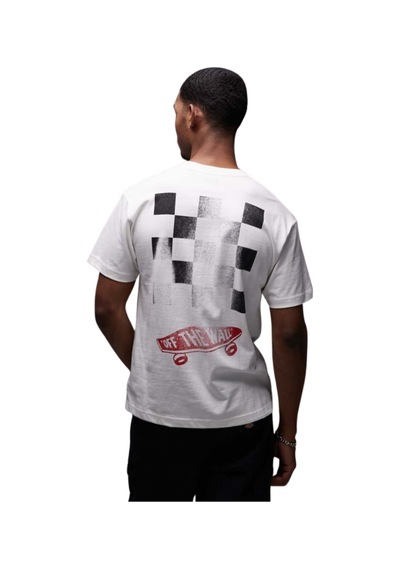 Vans Full Deck Ss Tshirt Erkek Beyaz T-shirt - Vn000t6v