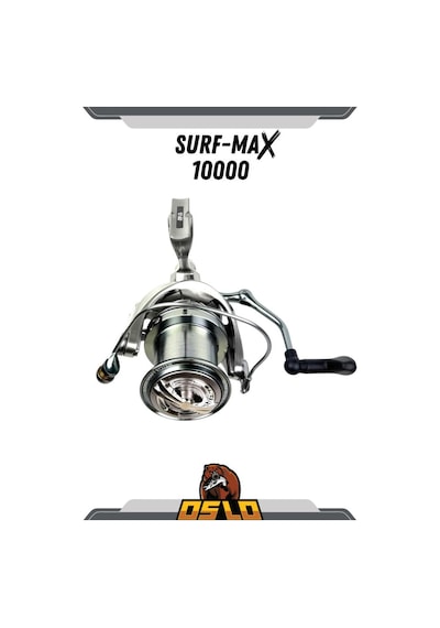 Surf Max 10000 Surf Misina Sarılı Olta Makinesi Yedek Kafalı
