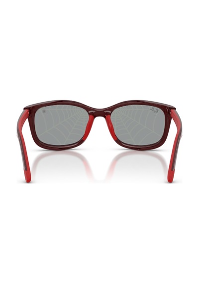 Rj 9644s 7233aı 46 Ray-ban Junior Marvel - Spiderman Klipsli Clip-on Çocuk Güneş Gözlüğü Siyah