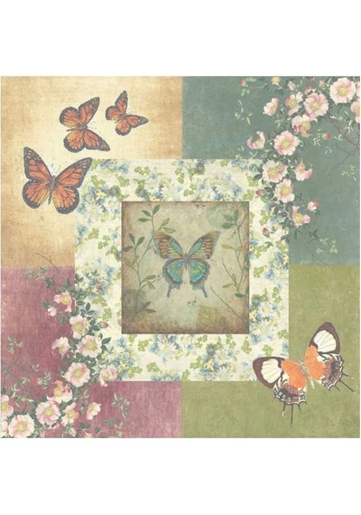 Artebella Mıxart Kolay Transfer 6007K Koyu Zemin 25X25 Cm