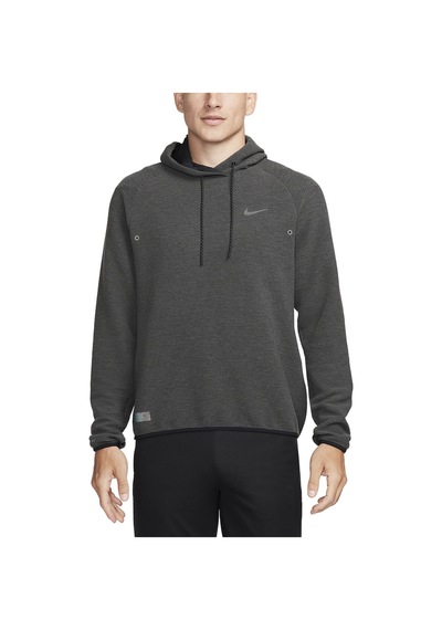 Nike Dri-fit Running Division Midlayer Pullover Hoodie Erkek Sweatshirt Koyu Gri