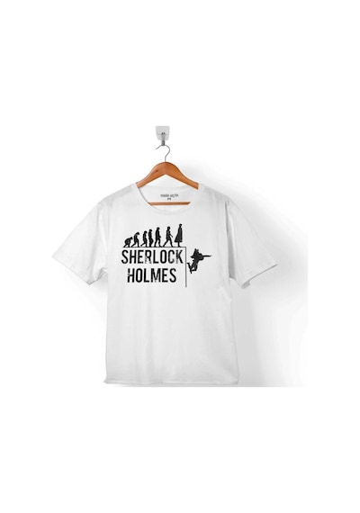 Sherlock Holmes Evrim The Evolutıon Of Man Çocuk Tişört 001