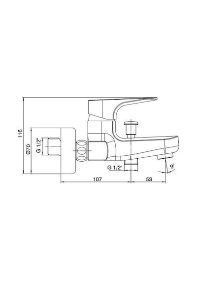Eca Zafir Banyo Duş Bataryası 102102461 Krom