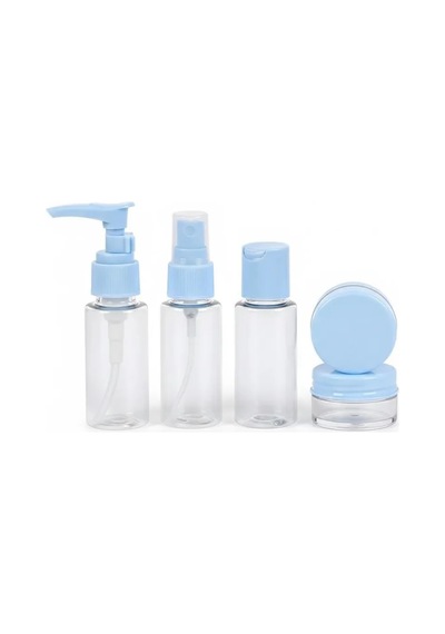Seyahat İçin 5 Li Şeffaf Dolum Şişesi Seti 30 Ml Diğer