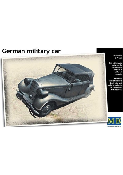 Masterbox 35100 1/35 Ölçek, German Military Car, Typ 170 V, Tourenw-48925