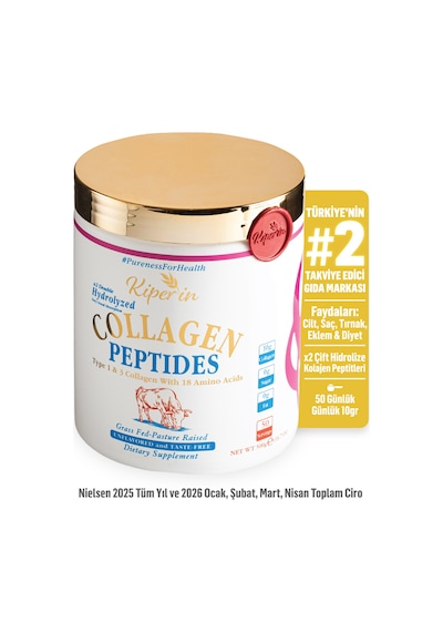 Kiperin Collagen Peptides 50 Günlük 500 G
