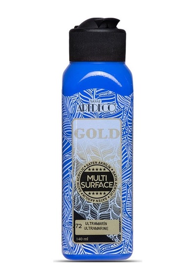 Artdeco Gold Multi Surface Saten Akrilik Boya 140Ml 272 Ultramar