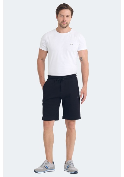 Slazenger Velvela 2 Li Set Erkek Şort Siyah -taş Gri
