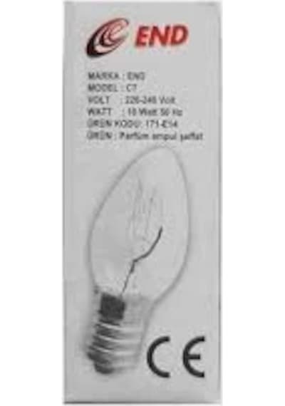 Tuz Lambası Ampulü 10 Watt E14 Duy Gece Lambası Ampulü 10 Adet