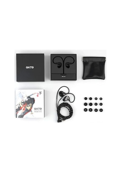 Truthear Gate In-ear Monitor W/mic Siyah Sahne, Stüdyo Veya Odyofil İçin Kulak İçi/ın-ear Kablol