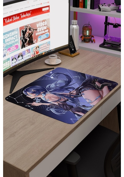 Layla Genshin Impact Anime Oyuncu V2 - 48x40 Xl Gaming Mouse Pad Fare Altlığı