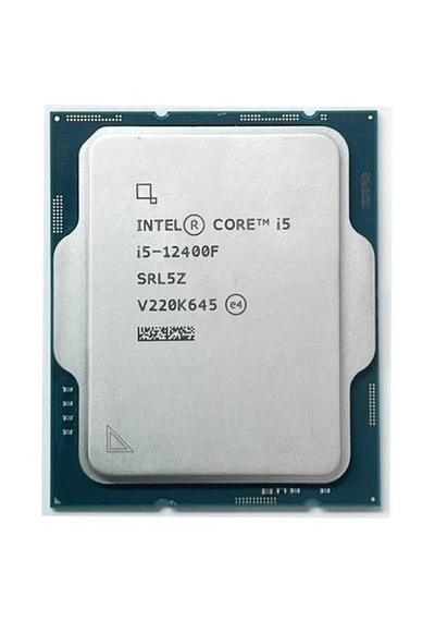 Intel Core İ5 12400f 18mb 6çekirdekli Vga Yok 1700p 65w Kutusuz+fansız