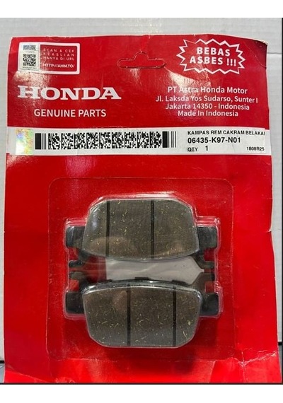 Honda Adv 350 -forza 250  Arka Fren Balatası Rks Newlight 125 Uygun 06435-k97-n01 Supermoto