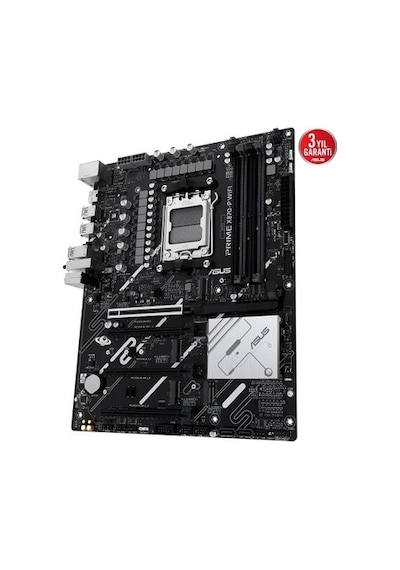 Asus Prıme X870-p Wıfı Amd X870 Am5 Ddr5 8000 Hdmı 2xusb4 4x M2 Usb3.2 Wifi 7 + Bt Aura Rgb 2.5gbit