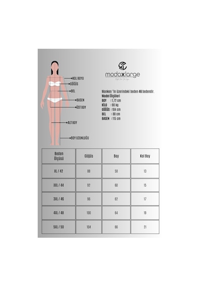 Koza Butik Kadın Büyük Beden Kısa Kollu Bisiklet Yaka Basic T-shirt 1965-25 Siyah