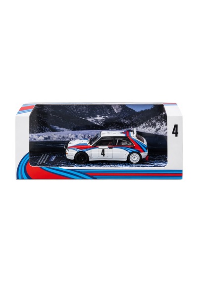 1/64 Model Araç Hf Integrale Monte Carlo Rally 1992 04 Winner Didier Auriol / Bernard Occelli