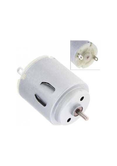 3 Volt Yuvarlak Oyuncak Motor Deney Motoru