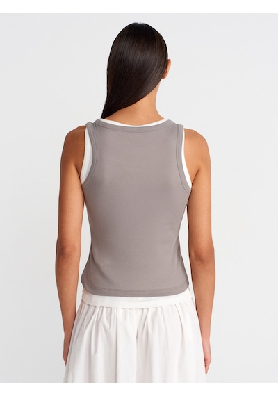 Dilvin 31870 Çift Katlı Top-gri Gri