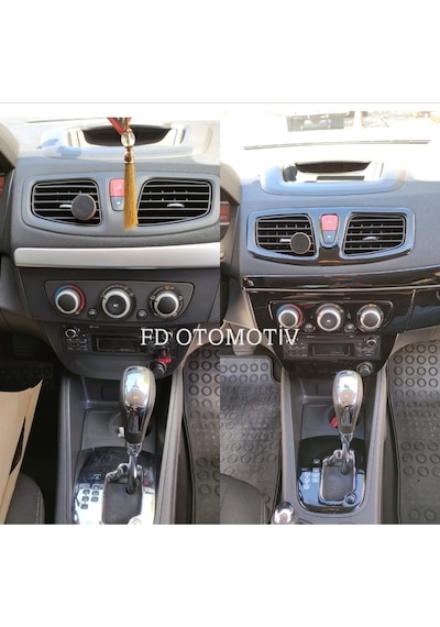 Renault Fluence Full Set Maun Kaplama Seti Piano Black Renk