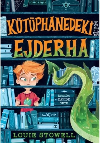 Kütüphanedeki Ejderha - Louie Stowell - Mavi Bulut Yayıncılık