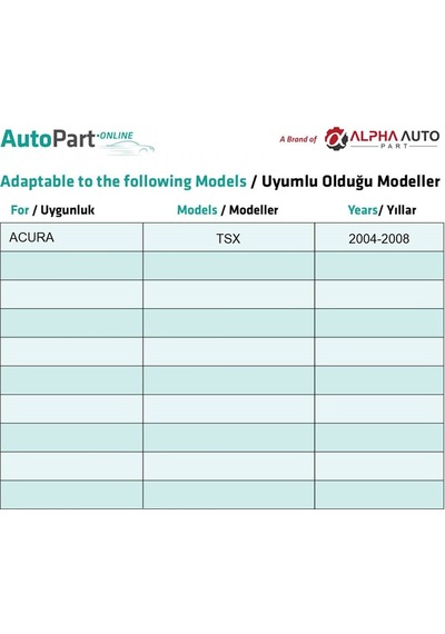 Honda Accord Cr-v Civic Acura Ilx Integra Nsx Rl İçin Kaput Fitil Klips - 10 Adet