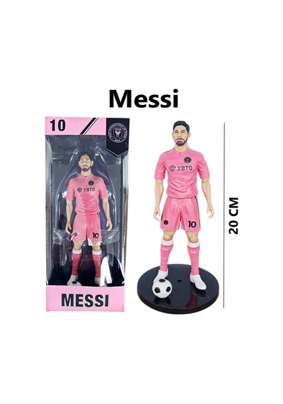 Lionel Messi Figür Oyuncak 20 Cm Gerçekçi Detaylı Futbolcu Figürü