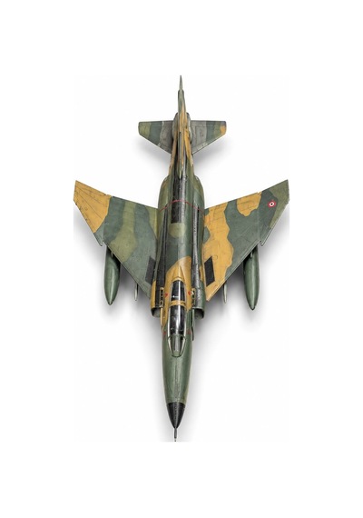 Montajlı + Boyalı F-4 E/f Phantom Iı Haki Kamuflaj
