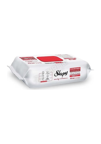 Sleepy Yüzey Temizlik Havlusu Kiraz Çiçeği 100'lü Diğer
