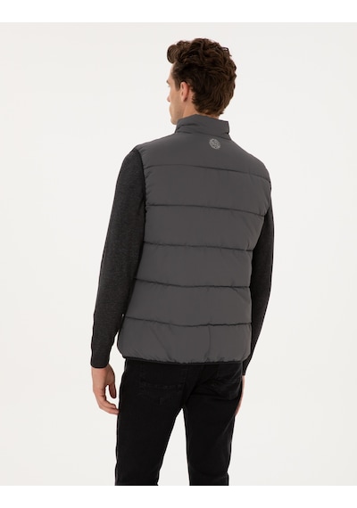 Pierre Cardin Erkek Gri Mont Yelek 50313937-vr024 Gri